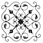 wrought iron group spent-XC-3068