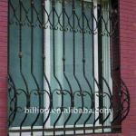 forged iron window railing