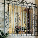 wrought iron window grill