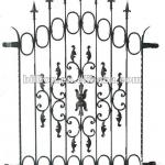 2012 china manufacturer wrought iron window grid painting
