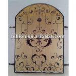 2012 china manufacturer hand hammered windows wrought iron design