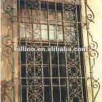 2012 china manufacture factory painting galvanized forged iron window grilles-forged iron window grilles