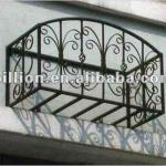2012 china manufacture factory painting galvanized wrought iron window grilles-wrought iron window grilles