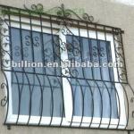 2012 china manufacture metal window grilles for factory painting galvanized-metal window grilles