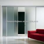 12mm tempered glass sliding commercial door