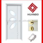 2013 New Design Interior PVC coated MDF Wooden Doors for rooms (HB-8143)