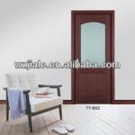 solid wood doors and windows with glass for interior use-LY- E02