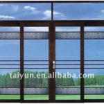 Fiber reinforced glass plastic sliding custom door