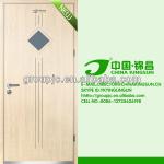 GLASS INSERTED CPL WOODEN DOOR (MODEL NO.:KSP-02)