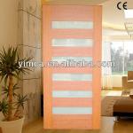 YIMCA feature product assembled PVC wood door