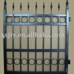 steel gate,steel door,hand-made ornamental wrought iron gate