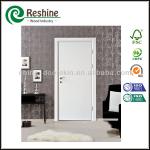 Wood panel door design white primer door leaf