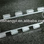 Good quality plastic polycarbonate transparent roller shutter slat door accessories-PC-615