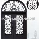 Chinese wrought iron door
