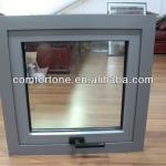 CE/CSA/AAMA Aluminum top hung window with double tempered glass