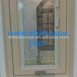 aluminium windows with built-in blinds AS2047 australia standard awning window blind inside double glass window