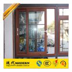 MODERN brand thermal broken new window grill design aluminum sliding window-