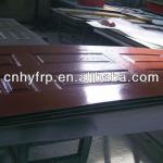 6 panels frp door skin with wood grain