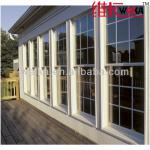 PVC modern america double glazed garden windows lowes