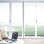 Sound insulation pvc windows / doors China manufacturer
