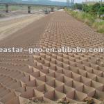 HDPE geocell slope erosion control