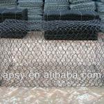 gabion box/stone cage/hexagonal wire mesh netting/chicken wire mesh/manufacturer
