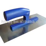 stainless steel plastering trowel with plastic handle