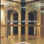 elevator cabin decoration steel panel manufacturers-STF-ECD-02 elevator cabin decoration