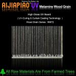 UV melamine wood grain paper laminated mdf panel
