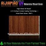 UV melamine wood grain paper laminated mdf panel