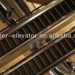 Airport passenger conveyor escalator