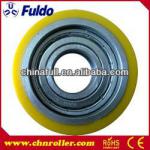 PU Step Chain Roller, Plastic Roller Pulley, Elevator and Escalator Roller GF-70/25