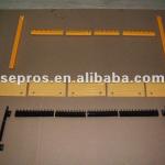 Escalator plastic comb plate