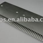 Moving walk aluminum alloy comb plate