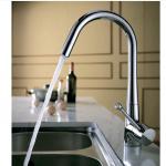 Kitchen Faucet, SUS304 Stainless steel pull out kitchen faucet,-ZM0225