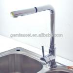 Single handle brass kitchen faucet pull out
