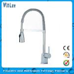 Single Handle Spring Pull Out Kitchen Faucets