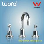 drum faucet double handle deck mounted kitchen faucet