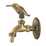 golden bird brass animal garden bibcock tap