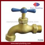Bibcock Brass Blue handle High quality Basin Faucets F1259