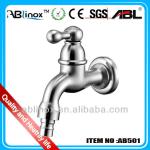 ABLinox stainless steel garden spigot faucet/stainless steel garden spigot/single lever garden spigot