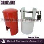 Red color epoxy water tap lock/electro plated galvanized tap lock