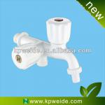 hot sales ABS double handle washing machine tap