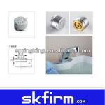 Solid brass body chrome plated kitchen faucet aerator