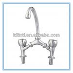 double handle faucet, double handle mixer,brass faucet