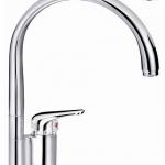 Single level brass kitchen faucet (sink mixer SDC-7036)