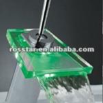ROS6666-R Glass waterfall faucet SINGLE handel