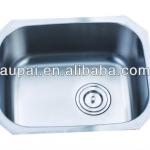 UPC certification stainless steel 304# pearl surface kitchen corner sink(P954)