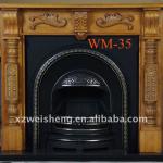 Wooden Fireplace Mantel-WM-35