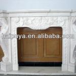 brown marble fireplace mantels